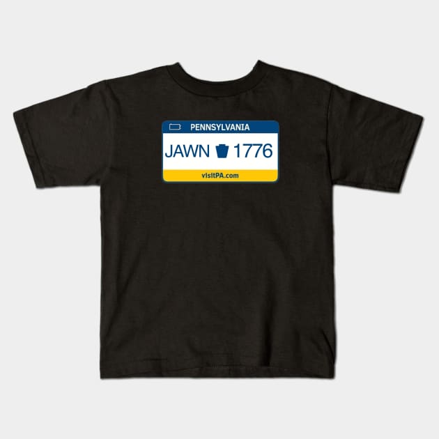 JAWN 1776 Kids T-Shirt by Philly Drinkers